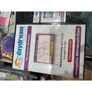 Daydream Education The Human Skeleton Interactive Whiteboard Chart